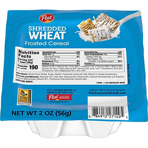  Post Malt-O-Meal Cinnamon Toasters Breakfast Cereal, 2 Ounce Single Serve Bowls (Pack of 48)