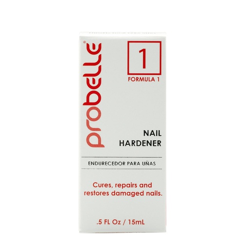  Probelle Nail Hardener Formula 1 - Grows and Restores thin, cracking, and peeling nails .5 fl oz/ 15 mL