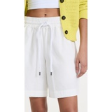 Proenza Schouler White Label Cotton Linen Shorts