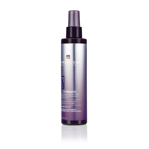  Pureology Colour Fanatic Leave-In Conditioner Hair Treatment Detangling Spray | Protects Hair Color From Fading | Heat Protectant | Vegan