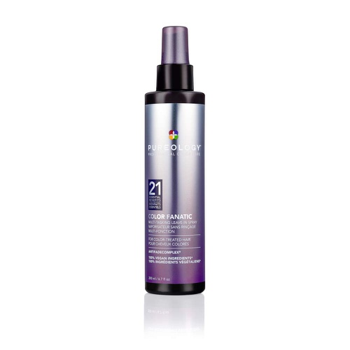  Pureology Colour Fanatic Leave-In Conditioner Hair Treatment Detangling Spray | Protects Hair Color From Fading | Heat Protectant | Vegan