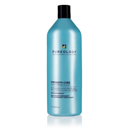  Pureology Strength Cure Strengthening Conditioner | For Damaged, Color Treated Hair | Sulfate-Free | Vegan