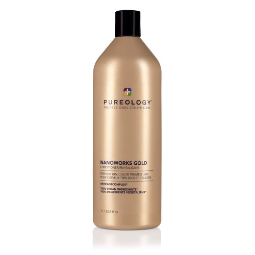  Pureology Nano Works Gold Conditioner Revitalisant | Youth-Renewing Formula for Color Treated Hair | Sulfate-Free | Vegan