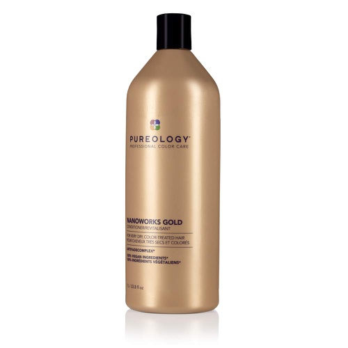  Pureology Nano Works Gold Conditioner Revitalisant | Youth-Renewing Formula for Color Treated Hair | Sulfate-Free | Vegan