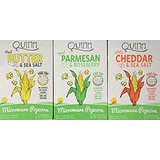 Quinn Snacks Microwave Popcorn Variety Pack (Butter & Sea Salt, White Cheddar, and Parmesan & Rosemary) {3 Pack}