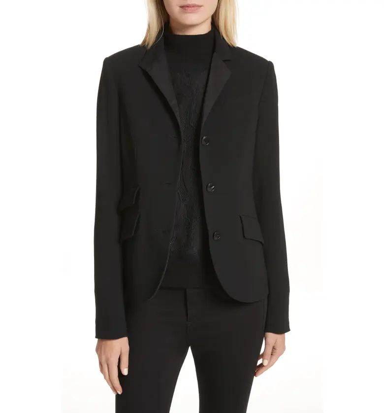 rag & bone Slade Wool Blazer_BLACK