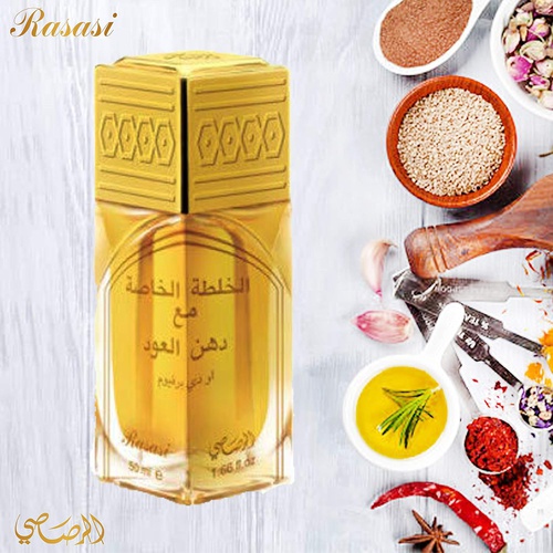  Khaltat Al Khasa Ma Dhan Al Oudh for Men and Women (Unisex) EDP - Eau De Parfum 50 ML (1.7 oz) | Oriental Perfumery | Fresh & Spicy Notes | Long Lasting | by RASASI Perfumes