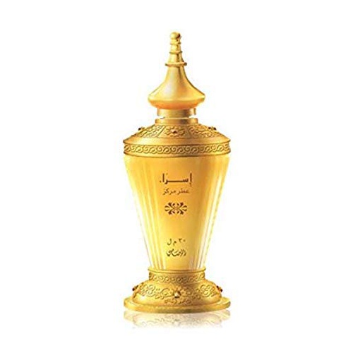 RASASI Esraa for Men and Women (Unisex) CPO - Concentrated Perfume Oil (Attar) 30 ML (1.0 oz) | Oriental Perfumery | Blends Bergamot, Ylang-Ylang, Saffron and Sandalwood | Elegant bottle