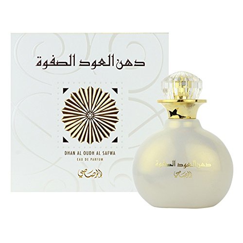  RASASI Dhan Al Oudh for Men and Women (Unisex Safwa) EDP - Eau De Parfum 40 ML (1.3 oz) | Warmth of Oudh | Diffusive Notes of Citrus Woods, Rose, Musk and Amber | Elegant bottle | by RASA
