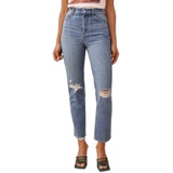 Reformation Cynthia High Waist Relaxed Jeans_SHASTA DESTROYED