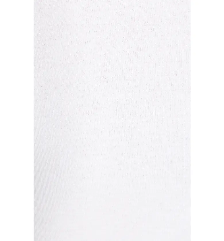  Rosetta Getty Split Apron Cotton T-Shirt_White