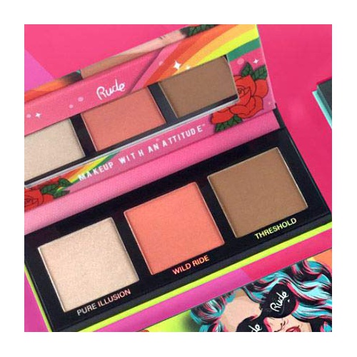  RUDE NoFilter 3D Face Palette - Roses