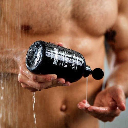  RUGGED & DAPPER Dual Purpose Power Body Wash & Shampoo for Men | Fresh Non-Toxic Scent for an All-Over Clean - 16 Oz