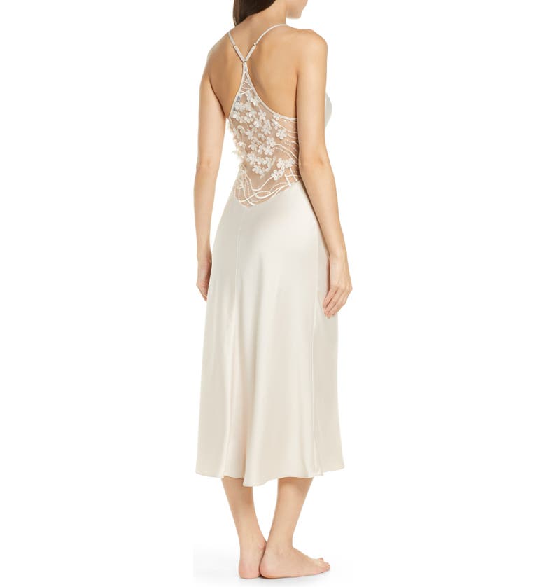  Rya Collection Kiss Applique Back Long Satin Nightgown_CHAMPAGNE