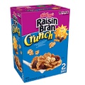 Kelloggs Raisin Bran Crunch, Breakfast Cereal, Original, Good Source of Fiber, 43.3 oz Box