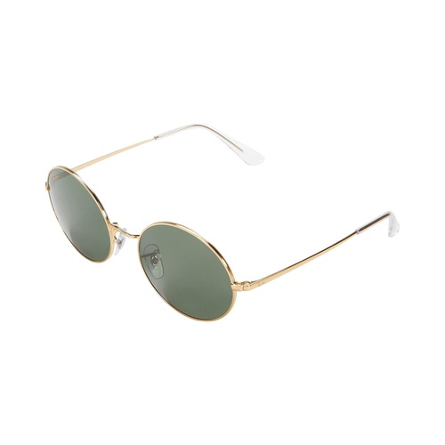 레이벤 Ray-Ban 54 mm RB1970 Oval Metal Sunglasses