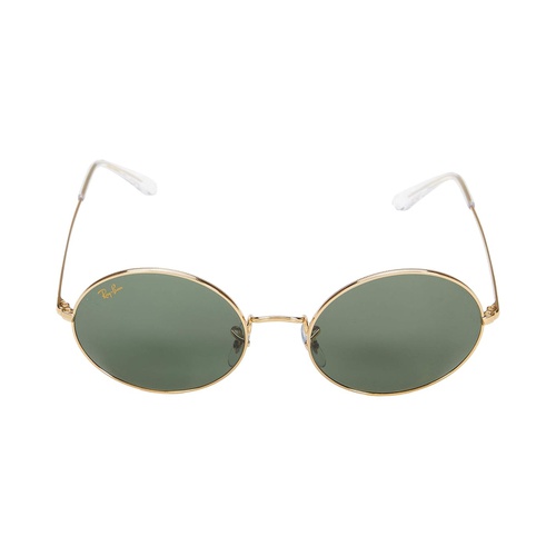 레이벤 Ray-Ban 54 mm RB1970 Oval Metal Sunglasses