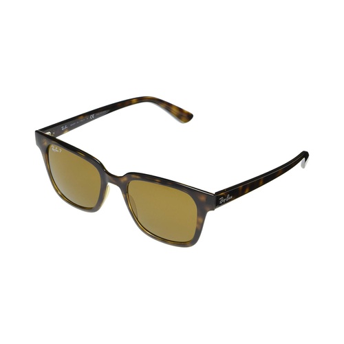 레이벤 Ray-Ban RB4323 Square Sunglasses 51 mm - Polarized