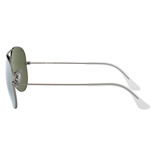 레이벤 Ray-Ban Standard Original 58mm Aviator Sunglasses_GREEN BLUE