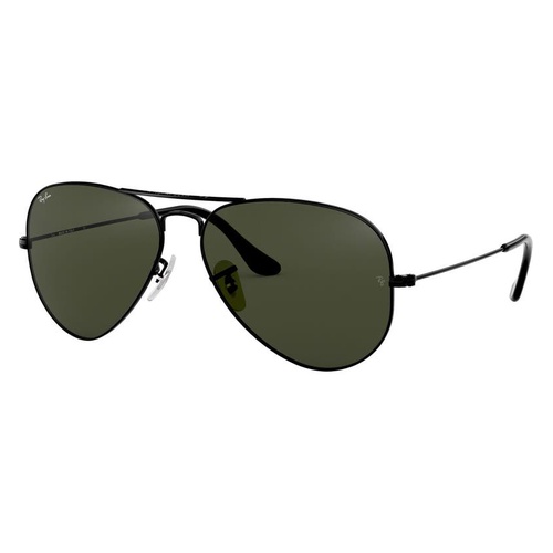 레이벤 Ray-Ban Standard Original 58mm Aviator Sunglasses_BLACK