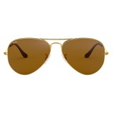 Ray-Ban Standard Original 58mm Aviator Sunglasses_GOLD/ BROWN SOLID