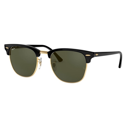 레이벤 Ray-Ban Clubmaster 51mm Sunglasses_BLACK