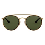 Ray-Ban 51mm Aviator Sunglasses_GOLD/ GREEN