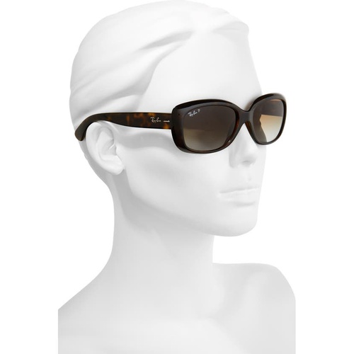 레이벤 Ray-Ban 58mm Polarized Sunglasses_HAVANA