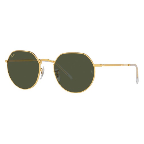 레이벤 Ray-Ban Jack 53mm Sunglasses_LEGEND GOLD / GREEN