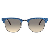 Ray-Ban Clubmaster 51mm Gradient Sunglasses_BLUE/ BROWN/ GREY Gradient