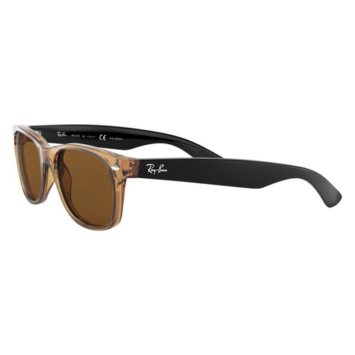 레이벤 Ray-Ban Standard New Wayfarer 55mm Polarized Sunglasses_MATTE BLACK