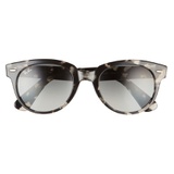 Ray-Ban 52mm Gradient Round Sunglasses_GRAY HAVANA/ GREY DARK GREY