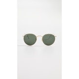 Ray-Ban RB3447 Phantos Round Sunglasses