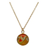 Rebel Nell Amy Round Pendant and Chain