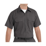 Red Kap Mens Utility Uniform Shirt