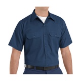 Red Kap Mens Utility Uniform Shirt