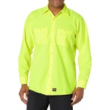 Red Kap Mens RK Enhanced Visibility Work Shirt