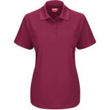 Red Kap Womens Short Sleeve Knit Performance Polo