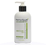 RemySoft Moisturelab Recovery Cream - Safe for Hair Extensions, Weaves and Wigs - Salon Formula Conditioner 8oz - Gentle Sulfate-free Lather