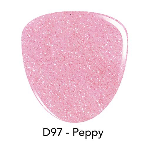  Revel Nail Dip Powder 4-Color Starter Kit | for Manicures | Nail Polish Alternative | Non-Toxic & Odor-Free | Crack & Chip Resistant | Can Last Up to 8 Weeks | Pretty in Pink
