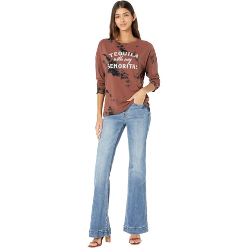  Rock and Roll Cowgirl Tequila with My Senoritas Tie-Dye Tee 48T2368