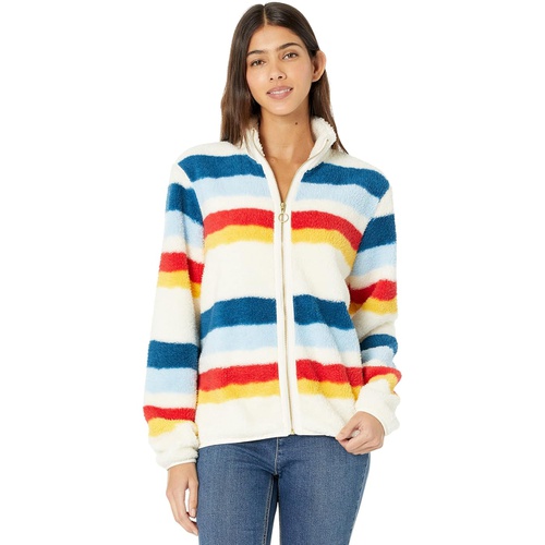  Rock and Roll Cowgirl Full Zip Sherpa Fleece Sweater 48T2398