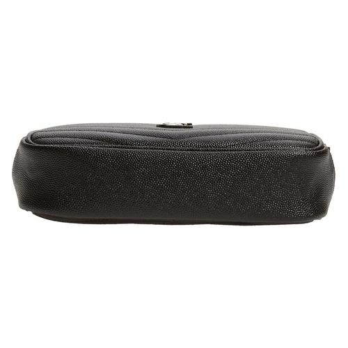 이브 생로랑 Saint Laurent Lou Mini Matelasse Leather Camera Bag_NERO