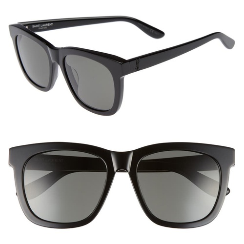 이브 생로랑 Saint Laurent 55mm Sunglasses_Black