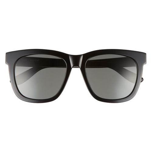 이브 생로랑 Saint Laurent 55mm Sunglasses_Black