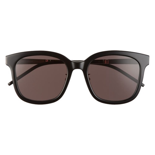 이브 생로랑 Saint Laurent 54mm Sunglasses_BLACK/ BLACK