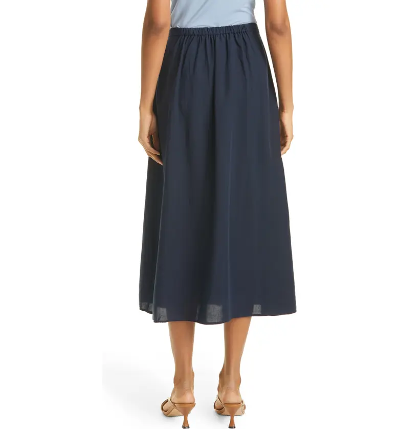  SAMSØE SAMSØE Samsoee Samsoee Mejse Midi Skirt_SKY CAPTAIN