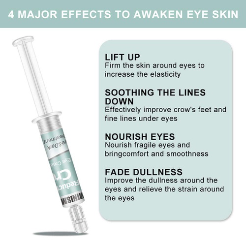  SCOBUTY Rapid Reduction Eye Cream,Under-Eye Bags Treatment,Instant Results Depuffing Eye Cream,Fights Wrinkles and Fine Lines,Reduces Appearance of Dark Circles