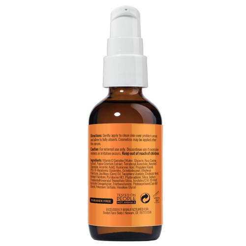  Sculpt Natural Vitamin C Anti-Aging Face Serum, Promotes Rejuvenated Skin, Targets Age Spots and Sun Damage, Enhances Tone and Texture, Face Skin Treatment Serum for All Skin Types
