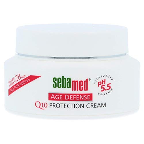  Sebamed Q10 Face and Neck Age Defense Q10 Protection Cream pH 5.5 Reduces Wrinkles and Fine Lines Anti-Aging Moisturizer 1.68 Fluid Ounces (50 Milliliters)